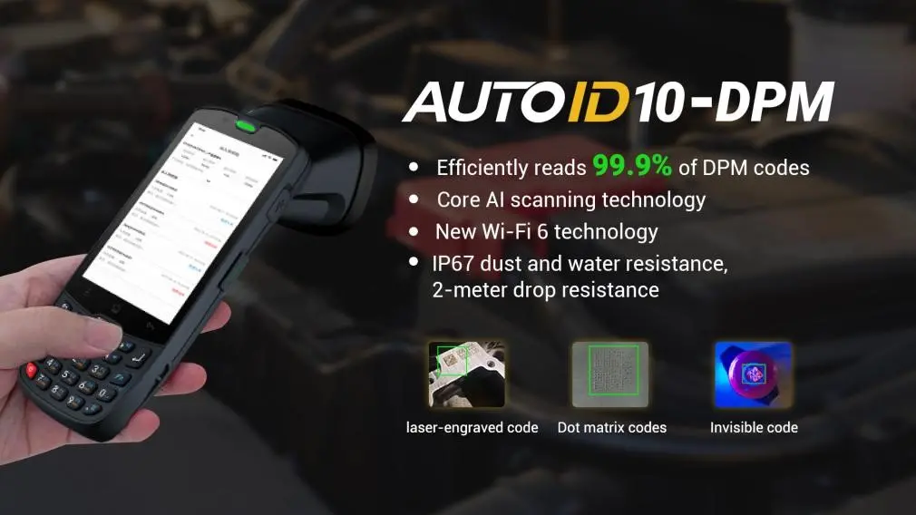 AUTOID 10-DPM Mobile Computer Scanner